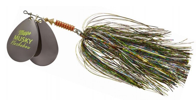 copper delta blades for musky fishing lures Mepps Double Blade Flashabou, Killer begins spinning at even the slowest retrieve Copper Series
