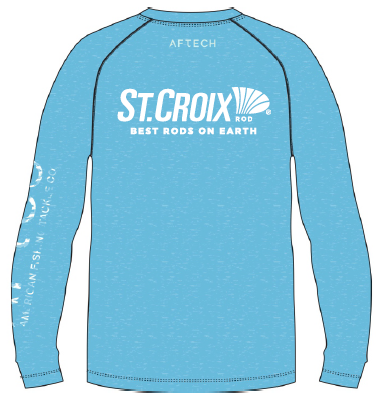 SAMURAI PREFORMANCE LONG SLEEVE W/ ST. CROIX LOGO