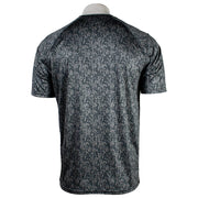 Gray digital camo print t-shirt.