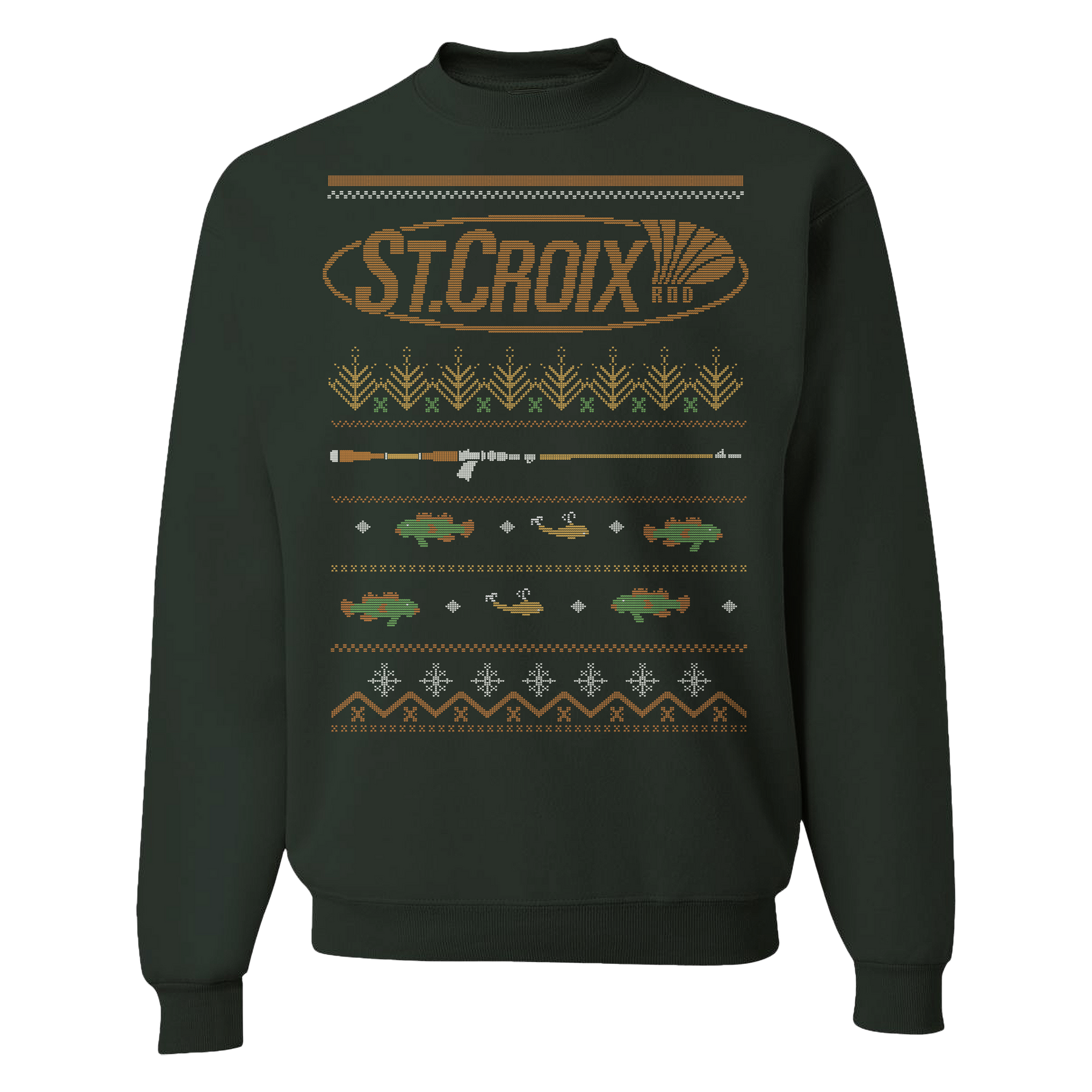 St. Croix 2023 Holiday Sweater Forest Green / XXXL