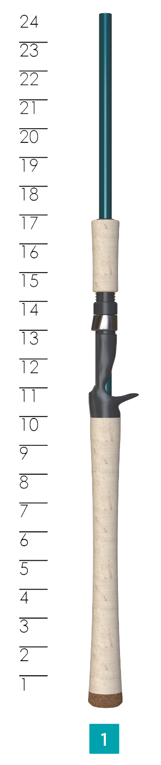 TRIUMPH INSHORE CASTING ROD