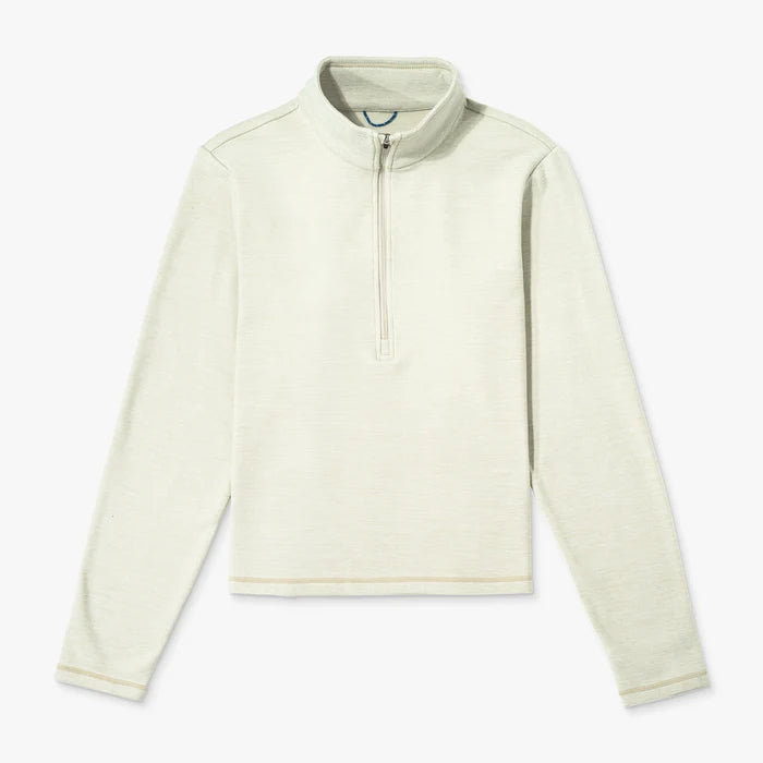 WOMEN'S COASTAL LAYER 1/4 ZIP W/ ST. CROIX LOGO