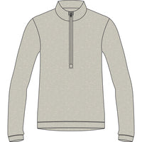 WOMEN'S COASTAL LAYER 1/4 ZIP W/ ST. CROIX LOGO