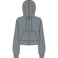 WOMEN'S COASTAL LAYER FULL ZIP W/ ST. CROIX LOGO