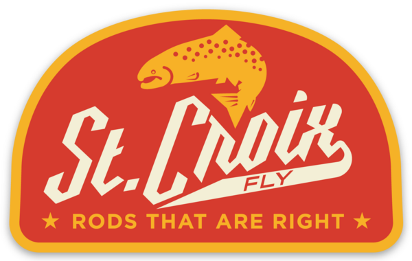 ST. CROIX FLY STICKER