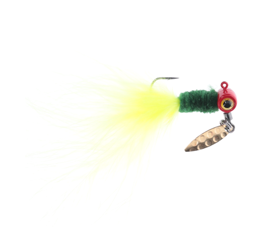 MR. CRAPPIE MARIBOU SAUSAGE SPIN