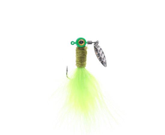 MR. CRAPPIE MARIBOU SAUSAGE SPIN