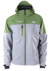 BLACKFISH SOFT SHELL ZENITH JACKET - CHARCOAL/GREEN