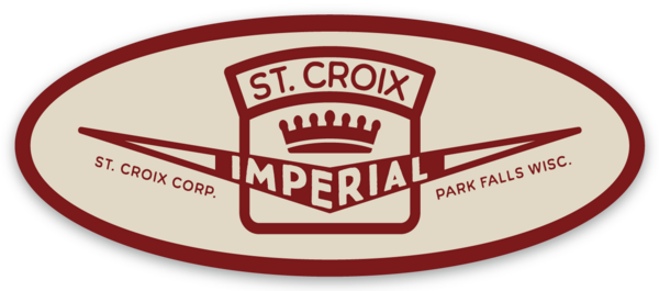 ST. CROIX IMPERIAL OVAL STICKER