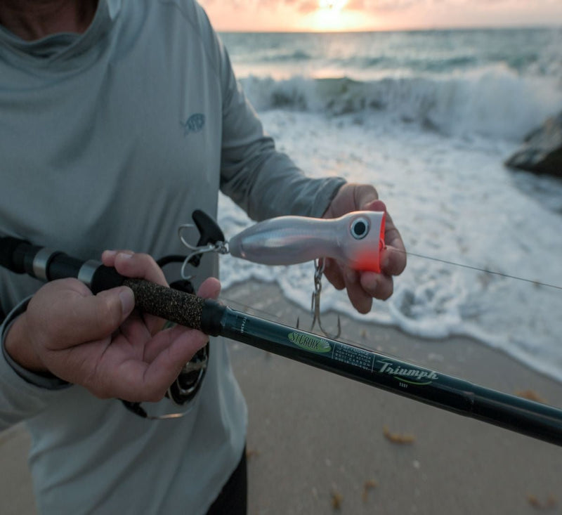 8 medium moderate action st.croix triumph surf rod St. Croix Triumph Surf Spinning Rod