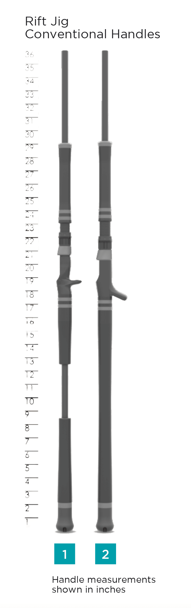 fluke rods st croix St. Croix RIFCJ66MH Rift Jig Conventional Rods
