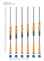 st croix avid walleye spinning rod AVID SERIES WALLEYE SPINNING RODS - ST CROIX OF PARK FALLS — St. Croix Rods
