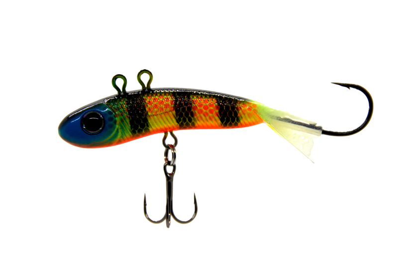 crooked river fishing lures WalleyeX Kamikaze-Green Perch in for the kill Vintage Heddon River Runt Midget,
